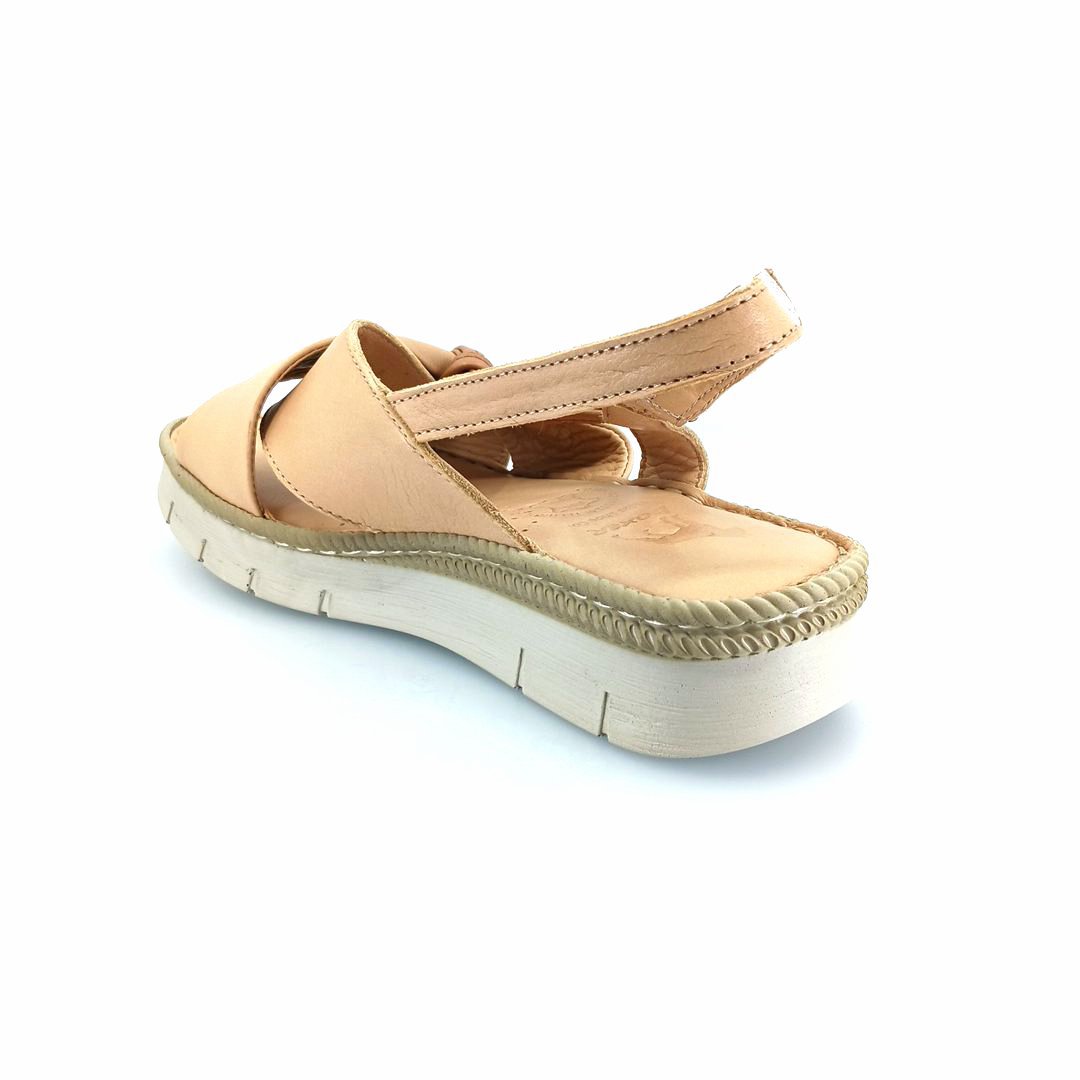 Boxer 98452 (μπεζ δέρμα) γυναικεία σανδάλια