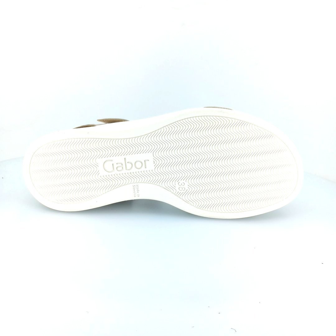 Gabor 43.710.62 γυναικεία πέδιλα (χρυσό δέρμα)