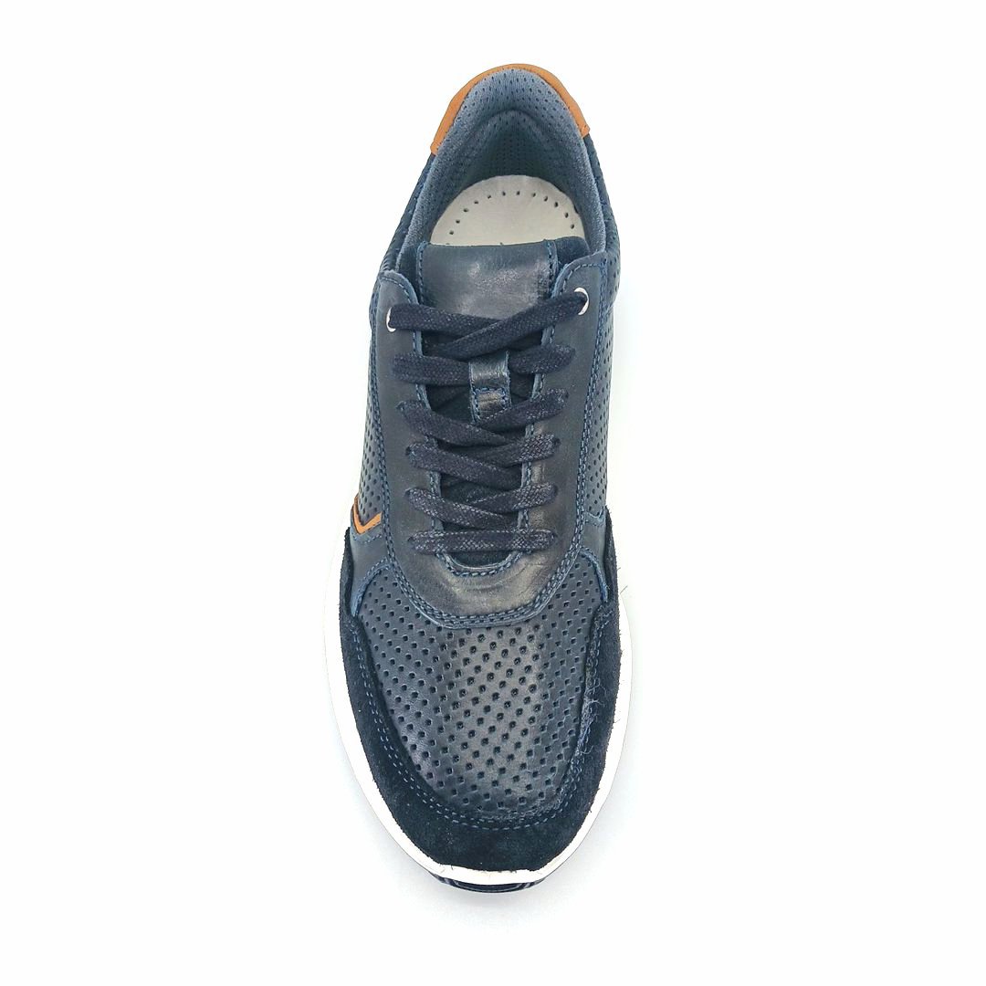 IMAC 552440 (μπλε δέρμα) ανδρικά sneakers