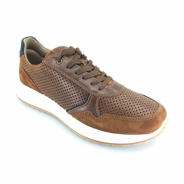 IMAC 552440 (καστανό δέρμα) ανδρικά sneakers
