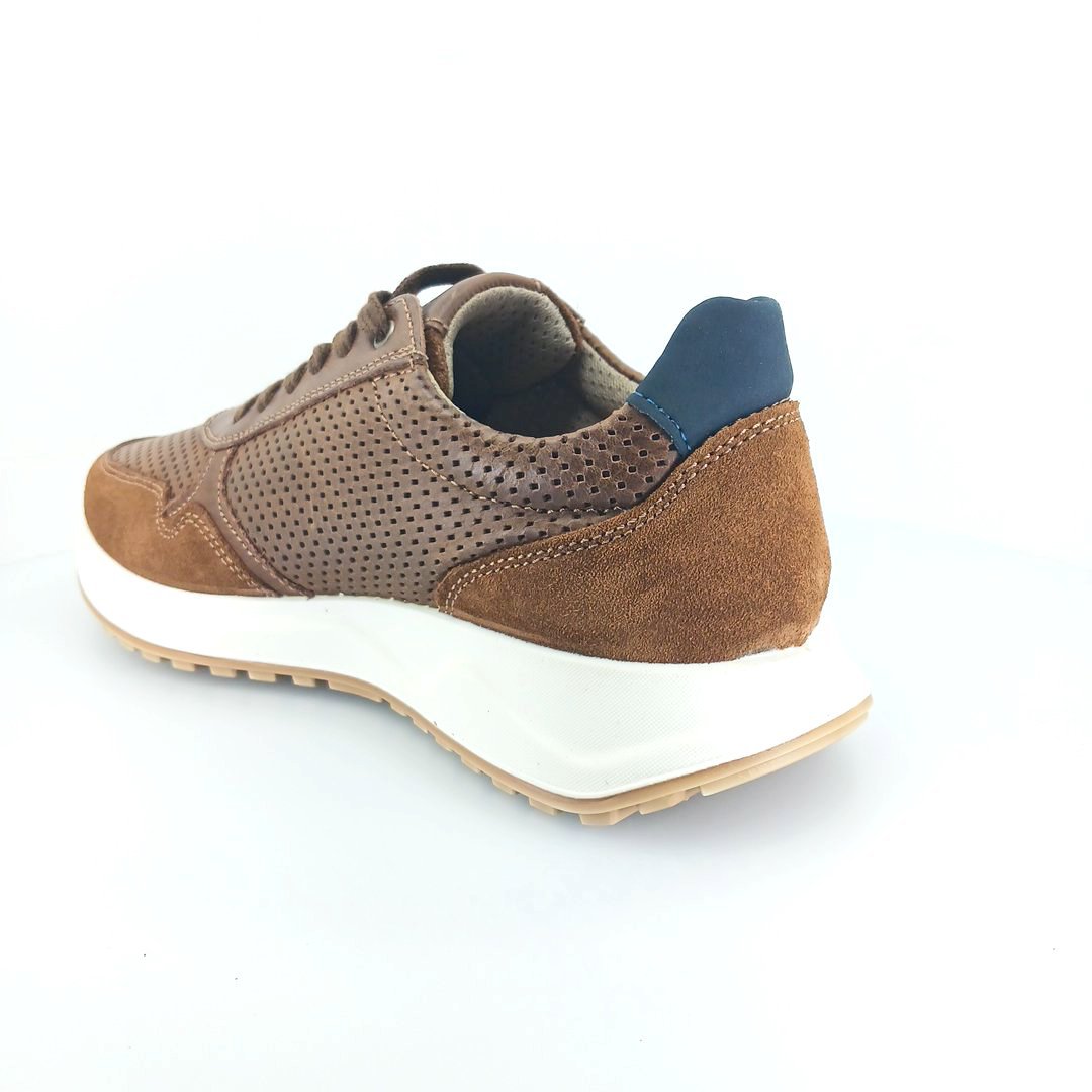 IMAC 552440 (καστανό δέρμα) ανδρικά sneakers