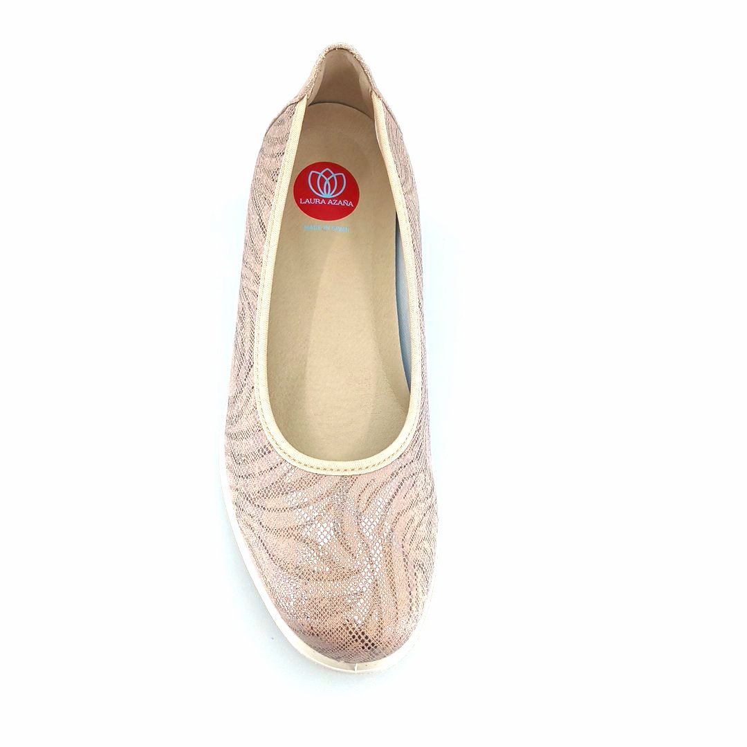 Laura Azana 21820 (salmon) γυναικείες μπαλαρίνες