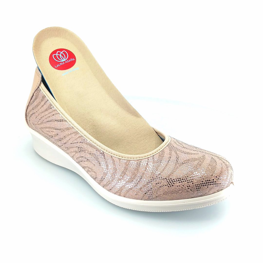 Laura Azana 21820 (salmon) γυναικείες μπαλαρίνες
