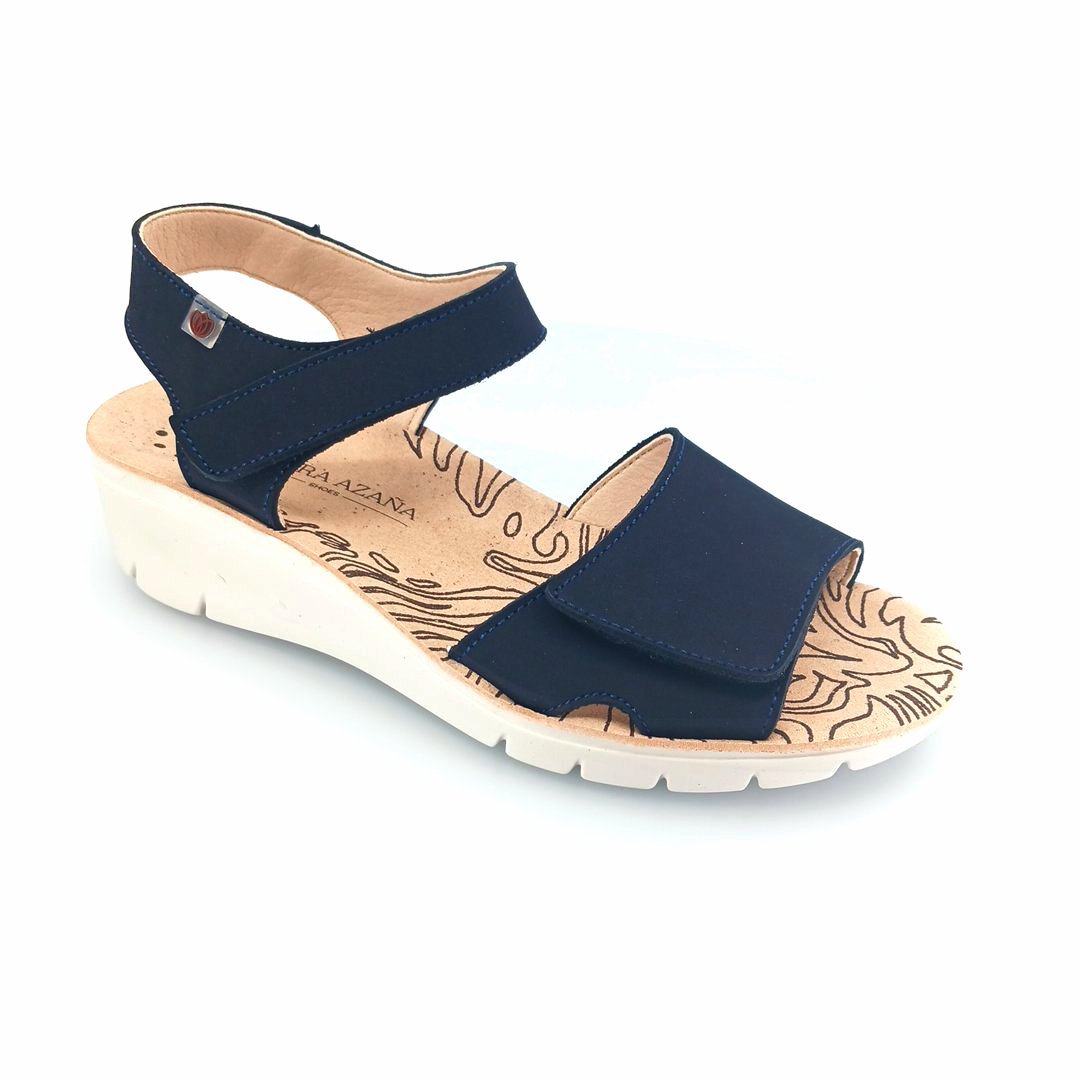laura-azana-25414-blue-1 Laura Azana 25414 (μπλε δέρμα) γυναικεία σανδάλια
