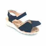 Laura Azana 25414 (μπλε δέρμα) γυναικεία σανδάλια