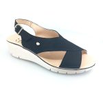 Laura Azana 25417 (μαύρο δέρμα) γυναικεία σανδάλια
