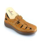 Luisetti 34000 (μουσταρδί δέρμα) ανδρικά παπουτσοπέδιλα