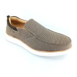 Boxer 19286 (καφέ ύφασμα) ανδρικά μοκασίνια