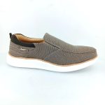 Boxer 19286 (καφέ ύφασμα) ανδρικά μοκασίνια