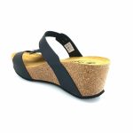 Boxer 97047 (μαύρο δέρμα) γυναικείες πλατφόρμες