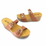Boxer 97047 (ταμπα δέρμα) γυναικείες πλατφόρμες