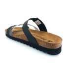 Boxer 97052 (μαύρο δέρμα) γυναικεία πέδιλα