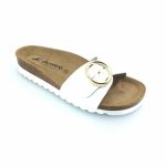 Boxer 97053 (λευκό δέρμα) γυναικεία πέδιλα