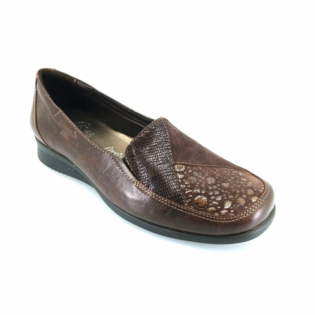 boxer-52184-brown-1 Boxer 52184 (καφέ δέρμα) γυναικεία slip-on