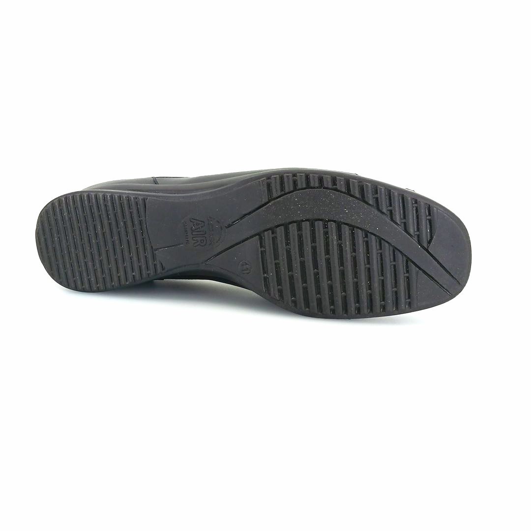 Boxer 52657 (μαύρο δέρμα) γυναικεία slip-on