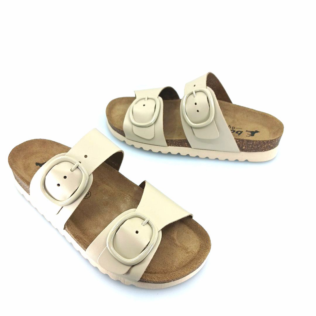 Boxer 97049 (μπεζ δέρμα) γυναικεία πέδιλα