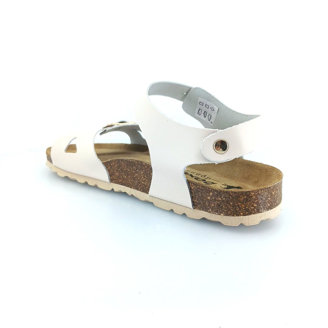 Boxer 97050 (λευκό δέρμα) γυναικεία πέδιλα
