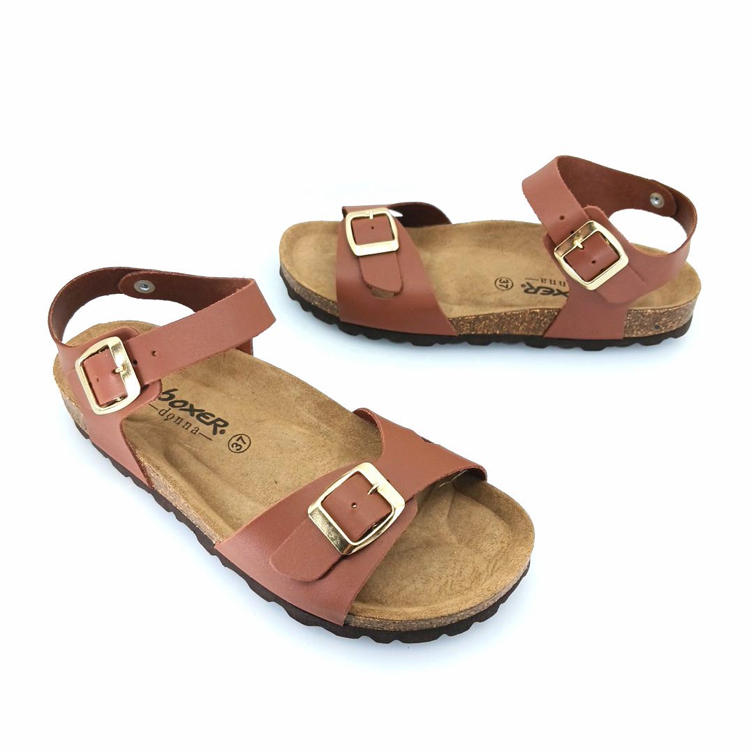 Boxer 97050 (ταμπα δέρμα) γυναικεία πέδιλα