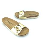 Boxer 97053 (χρυσό δέρμα) γυναικεία πέδιλα
