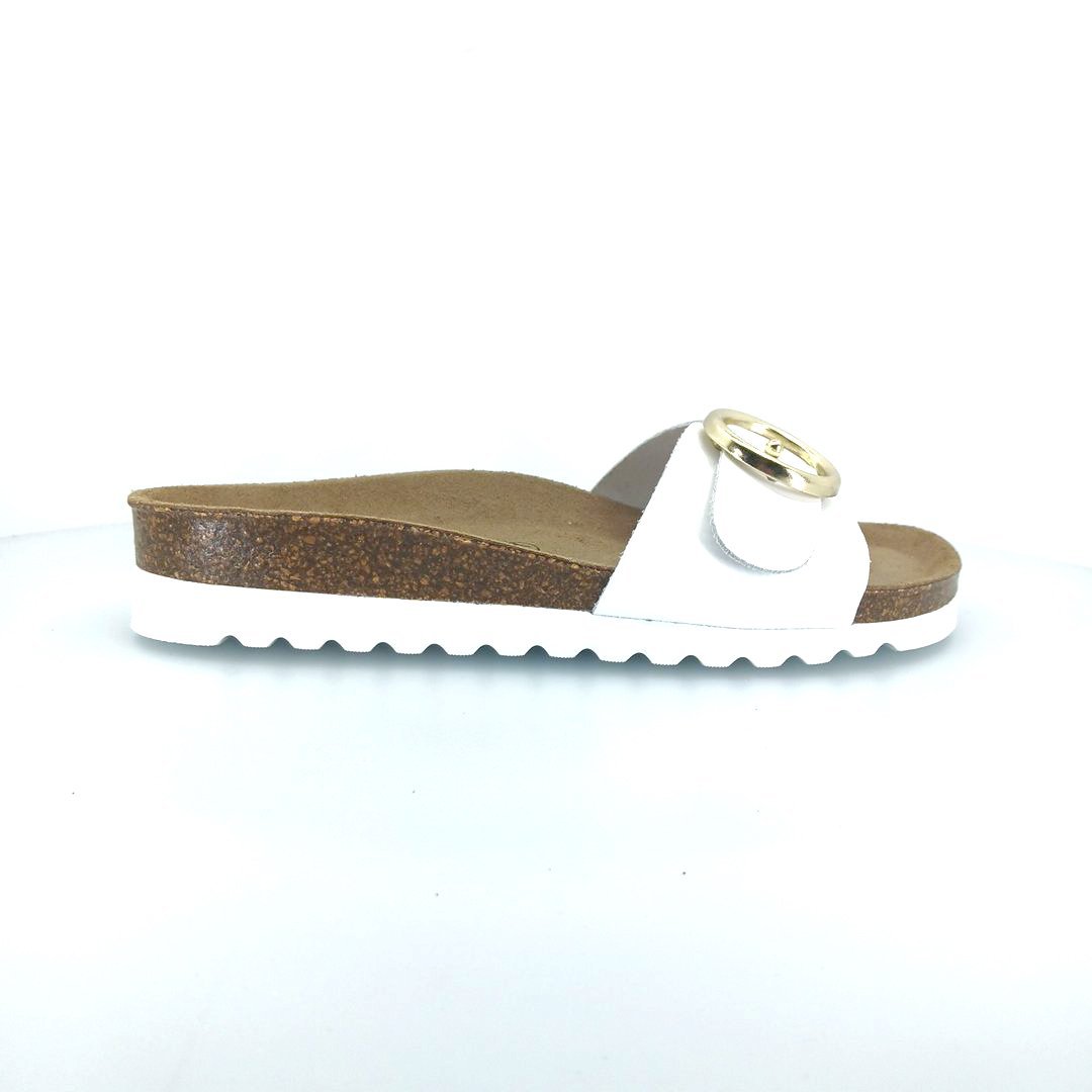 Boxer 97053 (λευκό δέρμα) γυναικεία πέδιλα