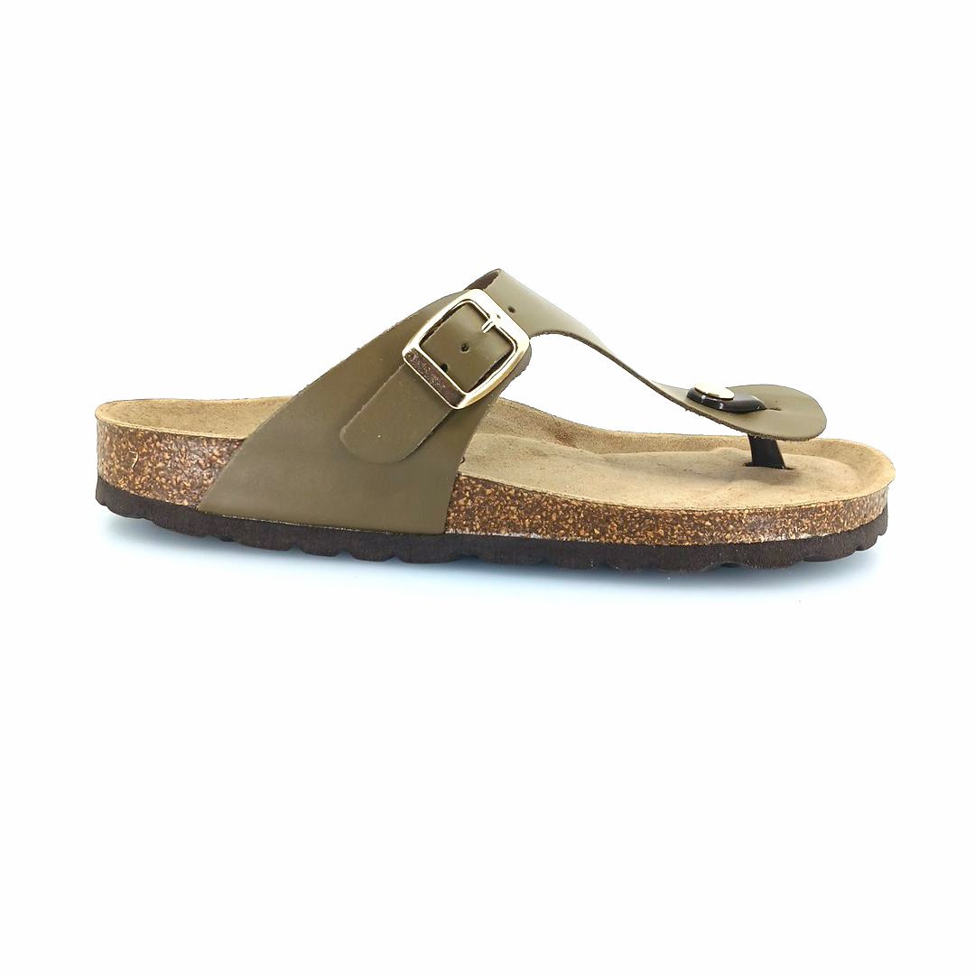 Boxer 97055 (χακί δέρμα) γυναικεία δίχαλα