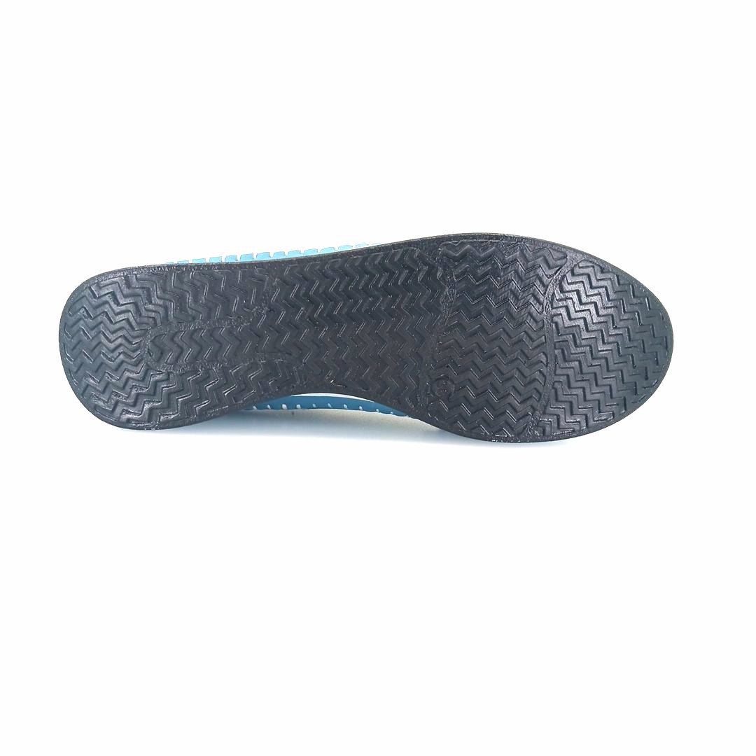 Boxer 98402 (γαλάζιο δέρμα) γυναικεία μοκασίνια