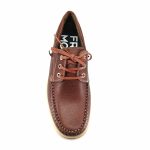 Freemood M073-101 (καφέ δέρμα) ανδρικά μοκασίνια