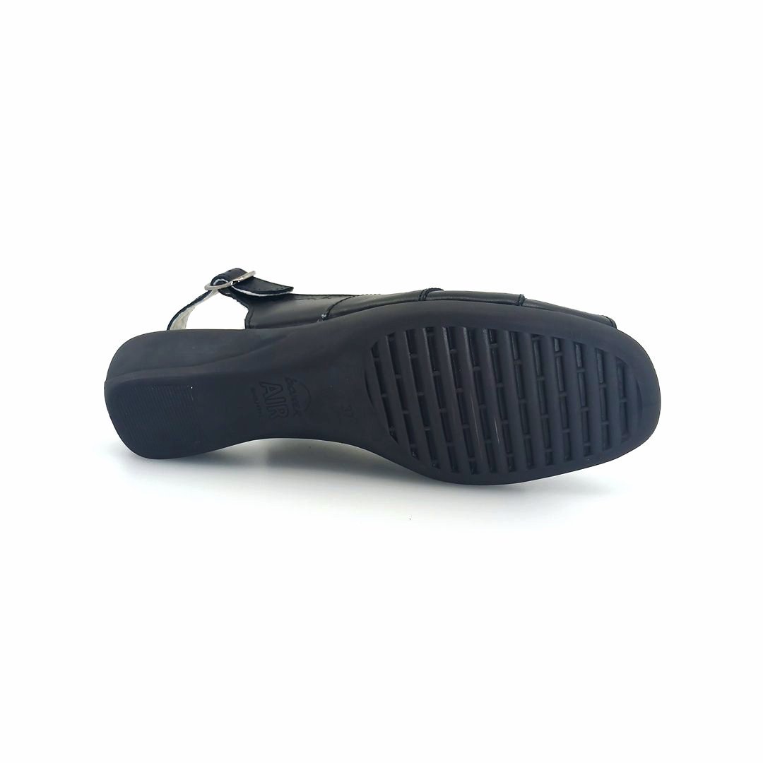 Boxer 52994 (μαύρο δέρμα) γυναικεία πέδιλα