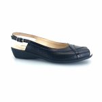 Boxer 52995 (μαύρο δέρμα) γυναικεία πέδιλα