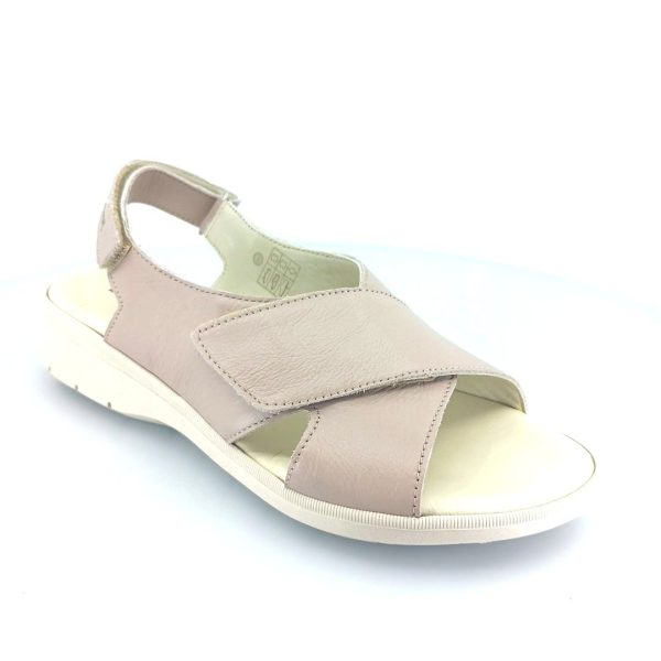 Boxer 58831 (κάμελ δέρμα) γυναικεία σανδάλια