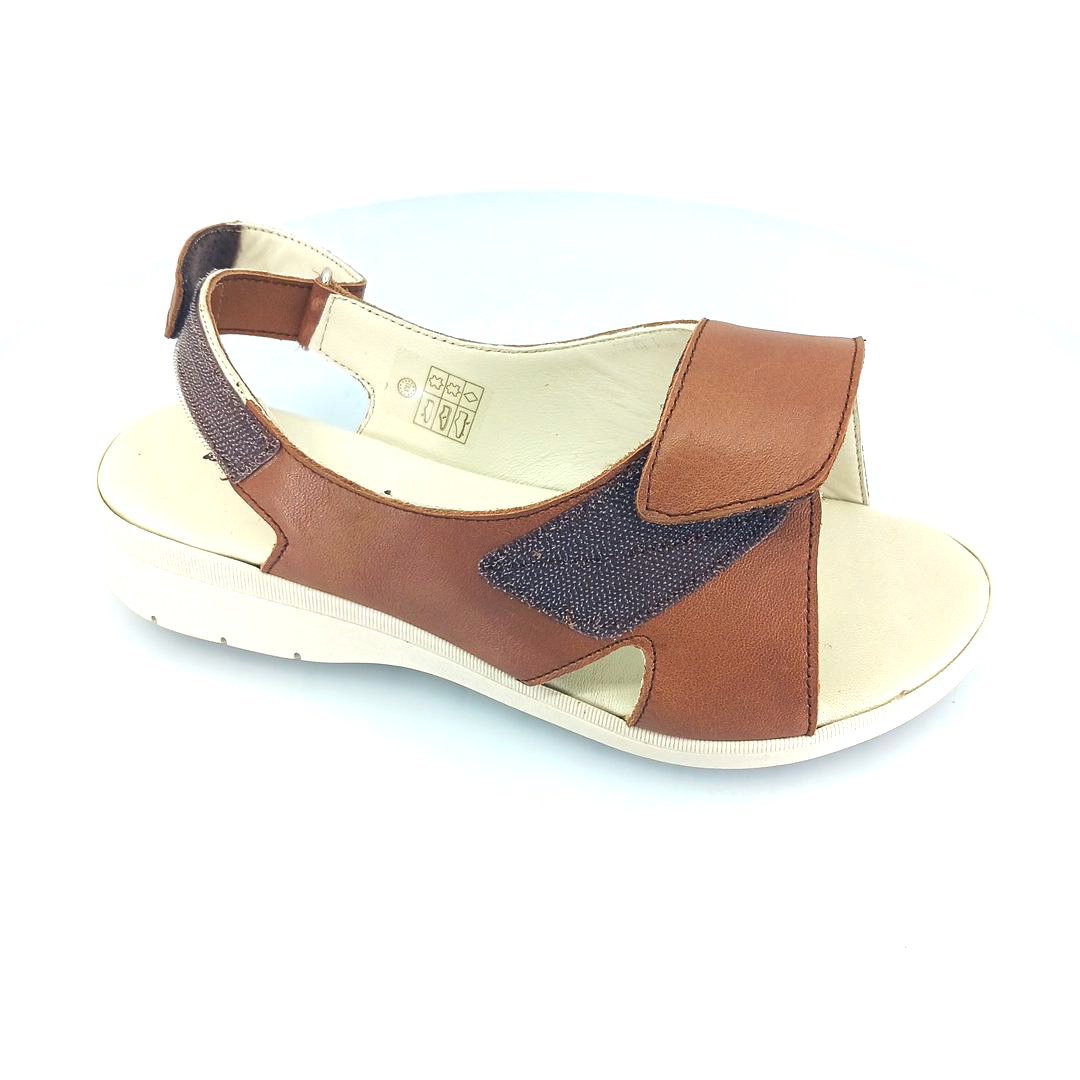 Boxer 58831 (ταμπα δέρμα) γυναικεία σανδάλια
