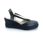 Boxer 82713 (μαύρο δέρμα) γυναικείες espadrilles