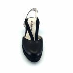 Boxer 82713 (μαύρο δέρμα) γυναικείες espadrilles