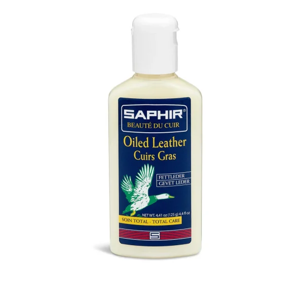 Saphir Oiled Leather Cuirs Gras (άχρωμο) 125ml - Κρέμα περιποίησης για Δέρματα Λαδιού