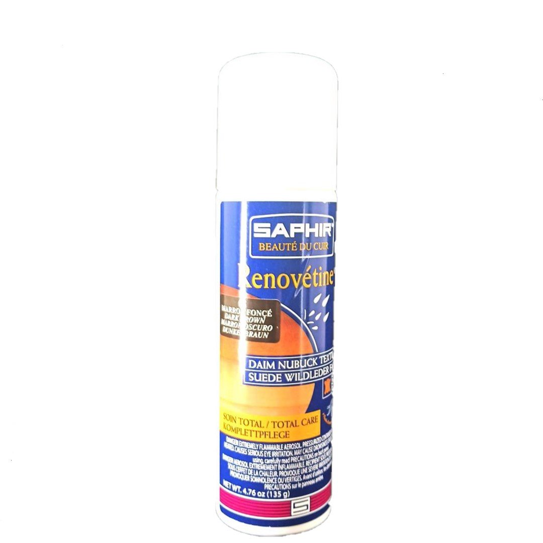 saphir-renovatine-dark-brown-1 Saphir Renovétine 200 ml (dark brown) - βαφή για suede & nubuk δέρματα