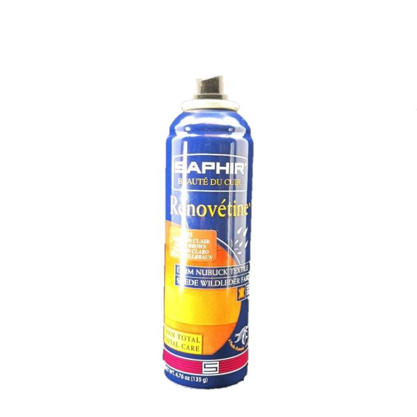 Saphir Renovétine 200 ml (light brown) - βαφή για suede & nubuk δέρματα