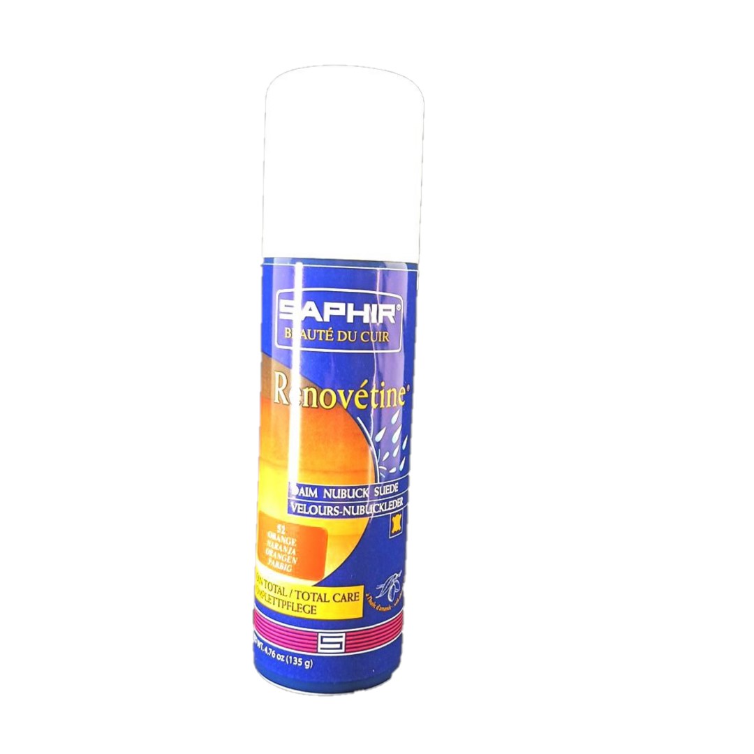 saphir-renovatine-orange-1 Saphir Renovétine 200 ml (πορτοκαλί) - βαφή για suede & nubuk δέρματα