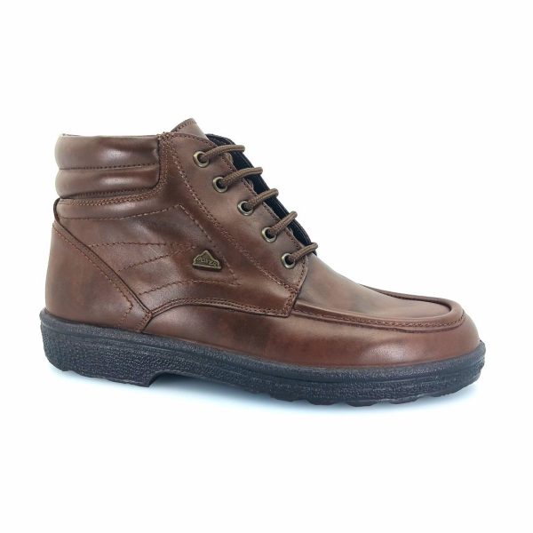 Boxer 01562 (καφέ δέρμα) ανδρικά μποτάκια