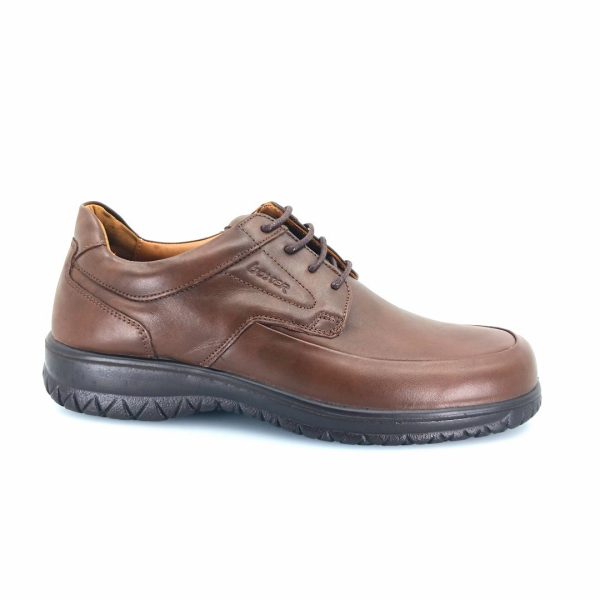 Boxer 14754 (καφέ δέρμα) ανδρικά δετά