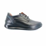 Boxer 16540 (μαύρο δέρμα) ανδρικά δετά