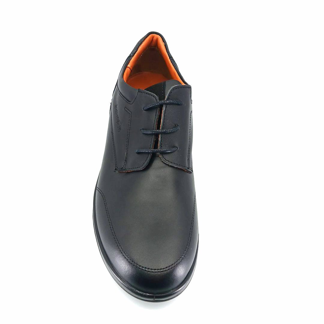 Boxer 16540 (μαύρο δέρμα) ανδρικά δετά