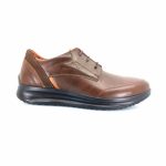 Boxer 16540 (καφέ δέρμα) ανδρικά δετά