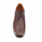 Boxer 12148 (καφέ δέρμα) ανδρικά δετά