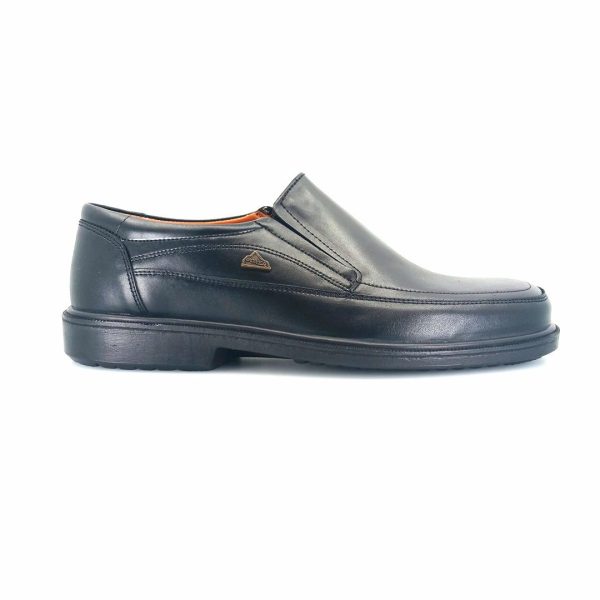Boxer 10128 (μαύρο δέρμα) ανδρικά παντοφλέ