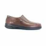 Boxer 11549 (καφέ δέρμα) ανδρικά slip-on