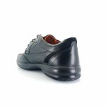 Boxer 12148 (μαύρo δέρμα) ανδρικά δετά