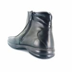 Boxer 12151 (μαύρο δέρμα) ανδρικά μποτάκια