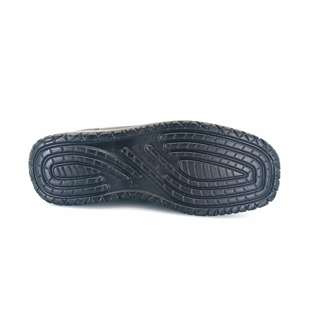 Boxer 14753 (μαύρο δέρμα) ανδρικά slip-on