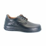 Boxer 14754 (μαύρο δέρμα) ανδρικά δετά