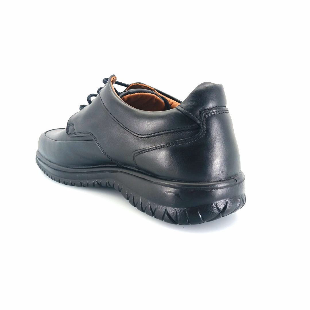 Boxer 14754 (μαύρο δέρμα) ανδρικά δετά